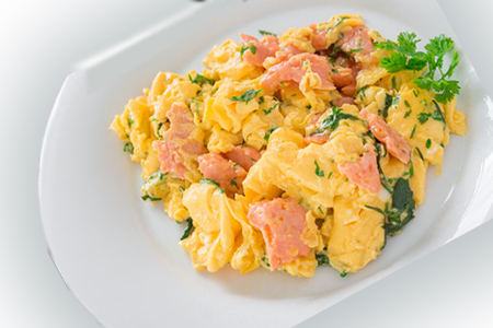 Festive Scrambled Eggs