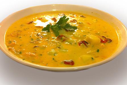 Salmon & Roast Tomato Chowder