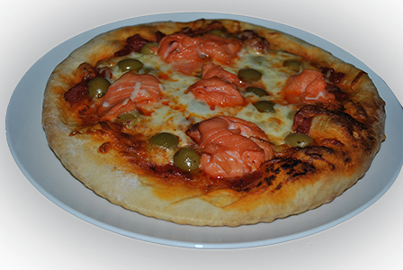 Smoked Salmon Pizza
