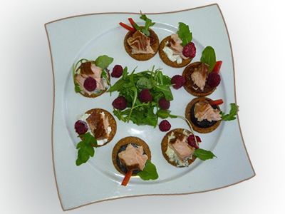 Salar Smoked Salmon Canapes