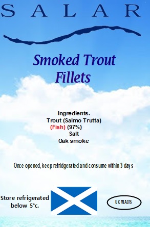 Smoked Trout Portions